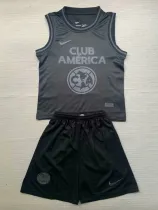 24/25 Club America  Black vest  Kids Soccer Jersey （背心）