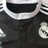 2014/2015 RMA Away Black Retro Soccer Jersey