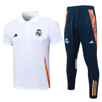 24/25  RMA White Polo Collar Pants Set(C1118)