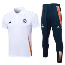 24/25  RMA White Polo Collar Pants Set(C1118)
