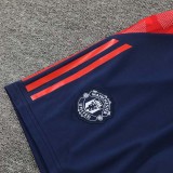 24/25 Man Utd Boyal BlueTank top and shorts suit