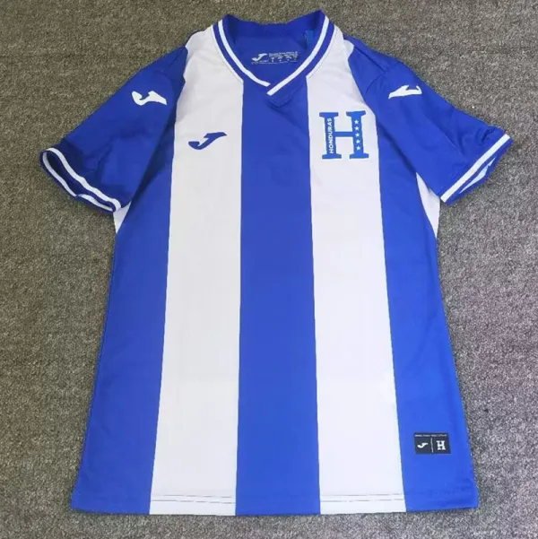 24/25 Honduras White Blue Fans Soccer Jersey