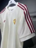 24/25 Man Utd  white Cotton T-shirt(棉料703）