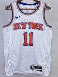22/23 KNICKS BRUNSON #11 White Top Quality Hot Pressing NBA Jersey