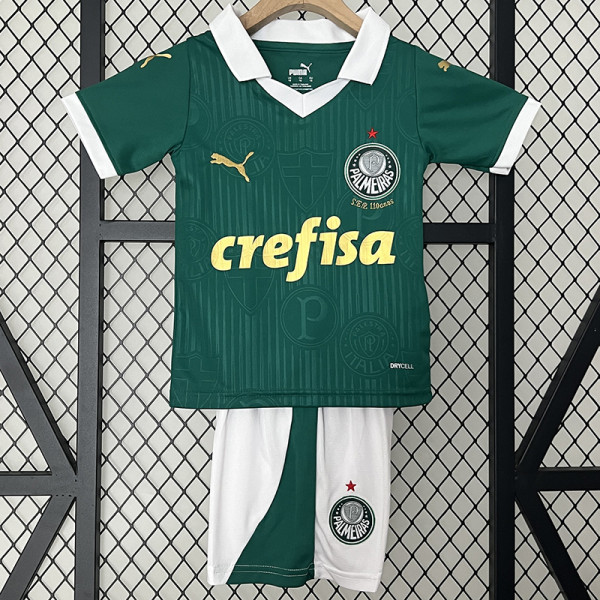 24/25 Palmeiras Home Kids Soccer Jersey
