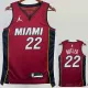 22/23 HEAT BUTLER #22 Red Top Quality Hot Pressing NBA Jersey (Trapeze Edition) 飞人版