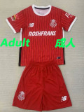 24/25 Toluca CD Home Fans Soccer Jersey(成人套装）