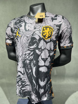 24/25 Netherlands Grey Jordan Edition Player Version Soccer Jersey(5A)