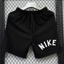 2025 D703 NK Black Casual shorts (白色NK英文）