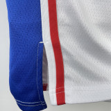22/23 76ERS OUBRE JR. #9 White Top Quality Hot Pressing NBA Jersey