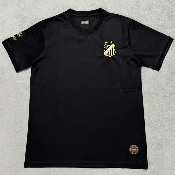 25/26 Santos FC Commemorative Edition Black T-shirt