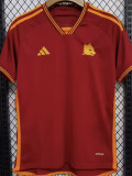 23/24 Roma Home Fans Soccer Jersey