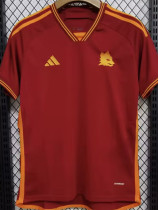 23/24 Roma Home Fans Soccer Jersey
