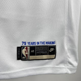 75th Anniversary KNICKS BRUNSON  # 11White Heat Pressed Retro NBA Jersey