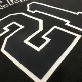 22/23 SA Spurs DUNCAN #21 Black Top Quality Hot Pressing NBA Jersey (Retro Logo)