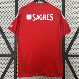 24/25 Benfica Home Fans Soccer Jersey