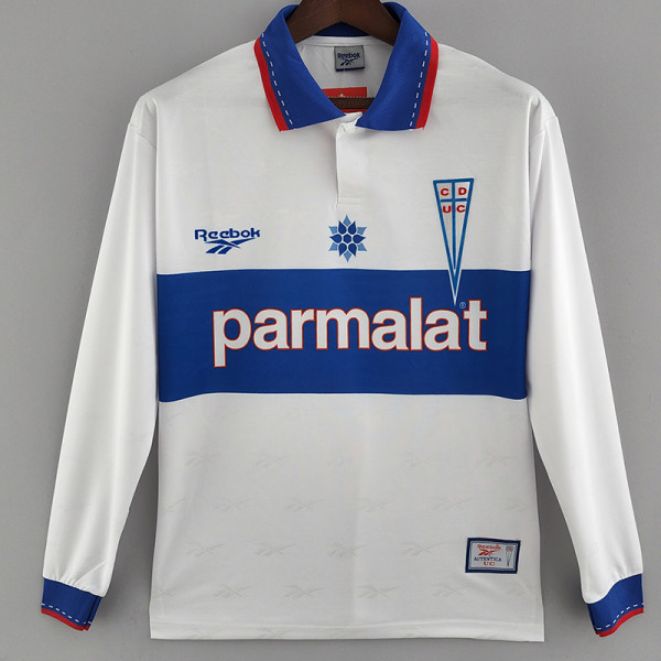 1998 Universidad Católica Home Retro Long Sleeve Soccer Jersey(长袖）