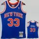 1991/92 KNICKS EWING #33 Blue Retro Top Quality Hot Pressing NBA Jersey