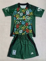 24/25 Tigres UANL Dard Green Special Edition Kids  Soccer Jersey