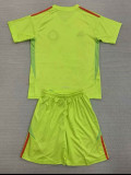24/25  Celtic Light Green Goalkeeper Kids Soccer Jersey(儿童）