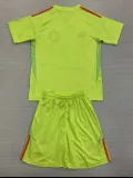 24/25  Celtic Light Green Goalkeeper Kids Soccer Jersey(儿童）