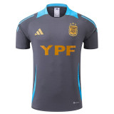 24/25  Argentina Grey Training Short Suit （胸前广告 YPF）
