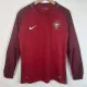 2016 Portugal Home Long Sleeve Retro Soccer Jersey(长袖)