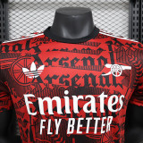 24/25 ARS Red Letter Player Version  Soccer Jersey