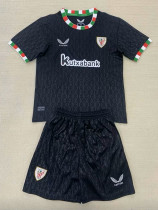 24/25 Bilbao Fourth  Kids Soccer Jersey