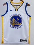22/23 WARRIORS YOUNG #6 White Top Quality Hot Pressing NBA Jersey (V领)