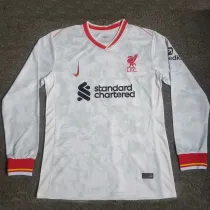 24/25 LIV Away Long Sleeve Soccer Jersey (长袖)