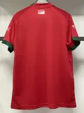 22/23 Morocco Home World Cup Fans Soccer Jersey