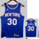 21/22 KNICKS RANDLE #30 Blue Top Quality Hot Pressing NBA Jersey (Trapeze Edition) 飞人版