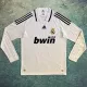 2008/2009 RMA Home Long Sleeve Retro Soccer Jersey