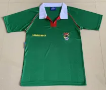 1994 Bolivia Green Retro Soccer Jersey