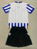 24/25 Sheffield Wednesday Home Kids Soccer Jersey