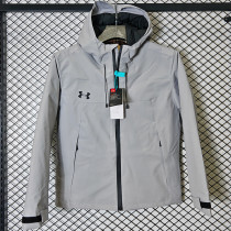 24/25 A803 White Andema Thickened Assault  Hooded Windbreaker (加厚冲锋衣）