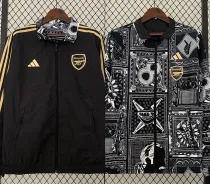 2024 Arsenal appearance uniform embroidered double-sided Windbreaker（双面风衣）