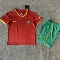 2000 Portugal Home Kids Retro Soccer Jersey