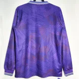 1992/1993 Fiorentina Home Long Sleeve  Retro Soccer Jersey