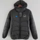 24/25 ARS Black Hooded Cotton Coat连帽棉衣