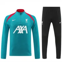 24/25  LIV Sky Blue  Player version Half Pull Tracksuit  (球员版、半拉链)