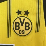 24/25 Dortmund Home Kids Soccer Jersey