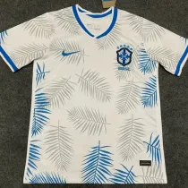 22/23 Brazil White Feather Special Edition Fans Soccer Jersey