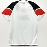 2010/2011 Man Utd Away White Retro Soccer Jersey (欧冠版、胸前字)