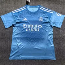 25/26 RMA Goalkeeper Sky Blue  Fans Soccer Jersey