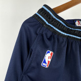 23/24 Clippers Royal Blue City Edition Top Quality NBA Pants