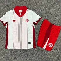 24/25 Canada Away Kids Soccer Jersey