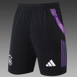 24/25 Germany  white Black shoulder Training Short Suit