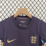 2024England Away Kids Soccer Jersey